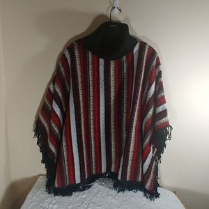 Poncho sweater one size